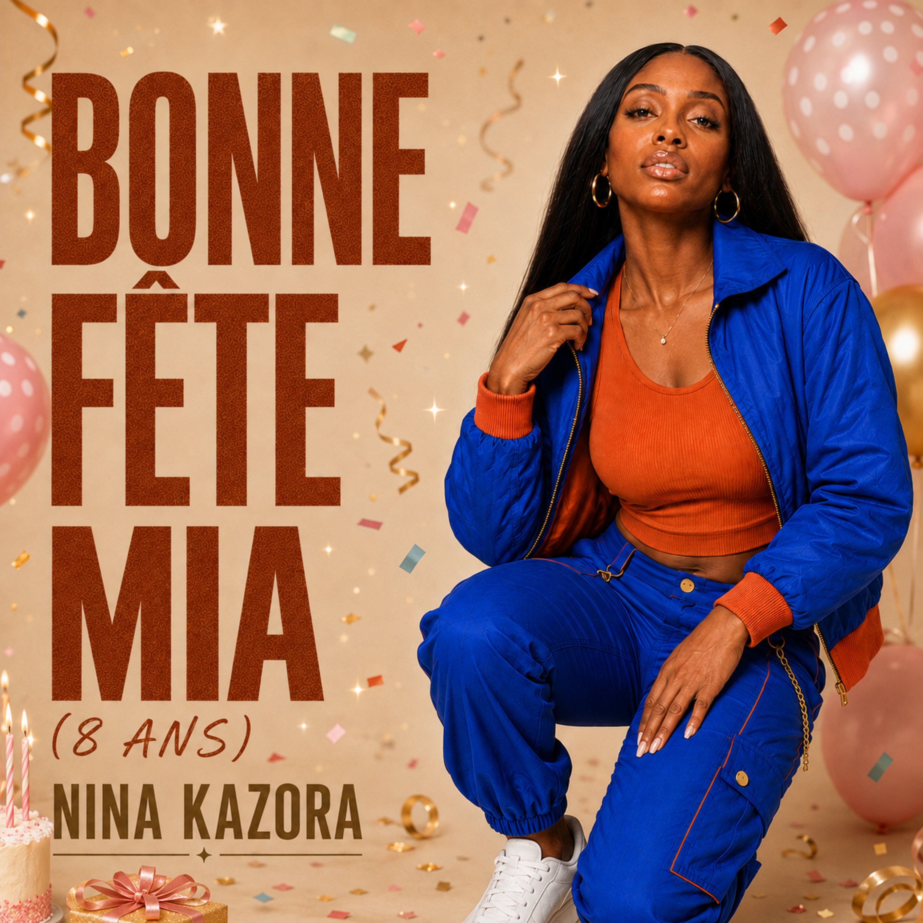 Bonne fête Mia (8 ans) cover art